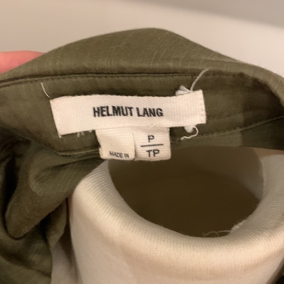 Helmut Lang  cotton/silk blend tunic - Picture 8 of 9